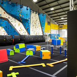 Ninja Course, Parkour and Rock Climbing